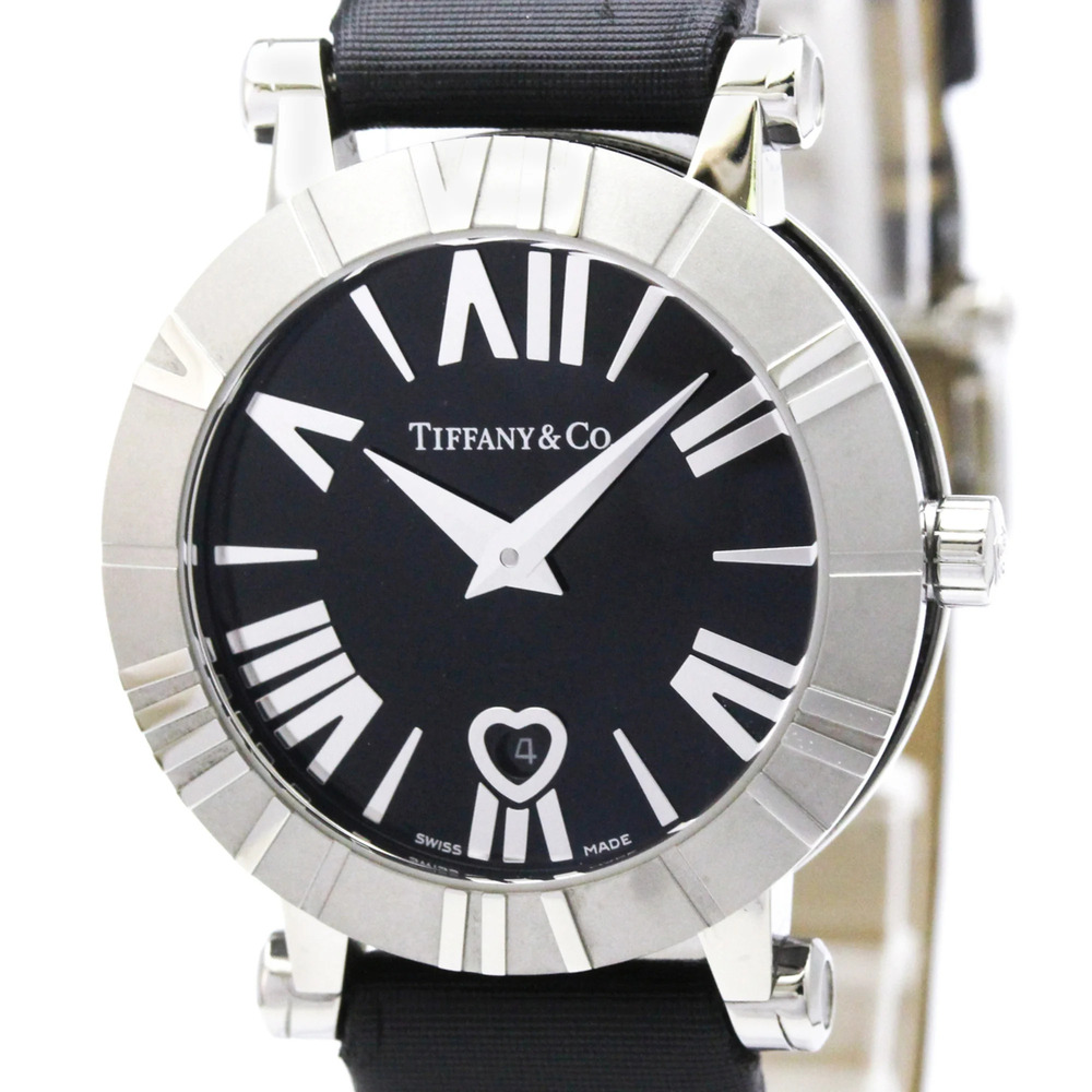 TIFFANY Atlas Ceramic Steel Quartz Watch Z1300.11.11A10A41A Polished